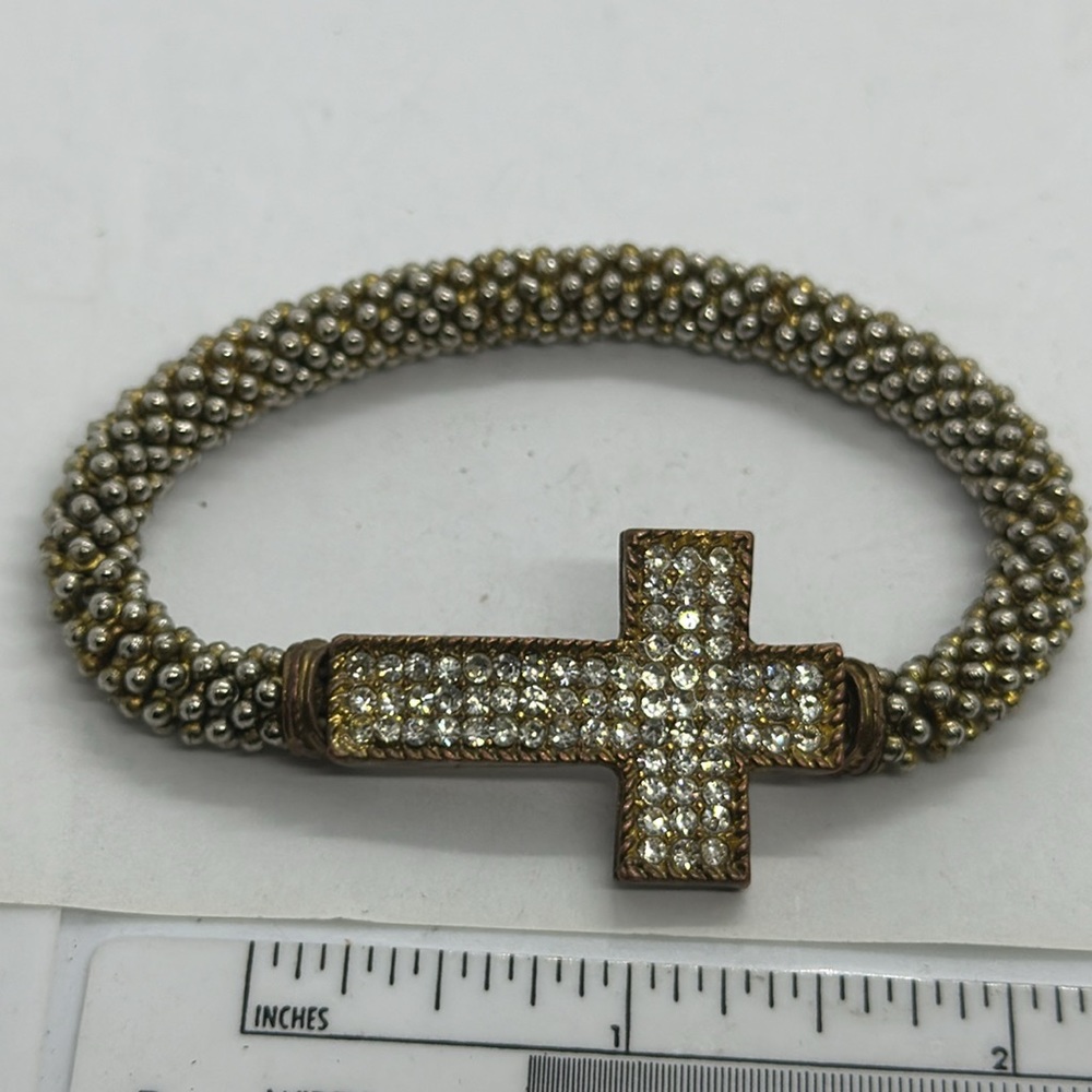 Golden Cross Bracelet - Picture 3 of 3